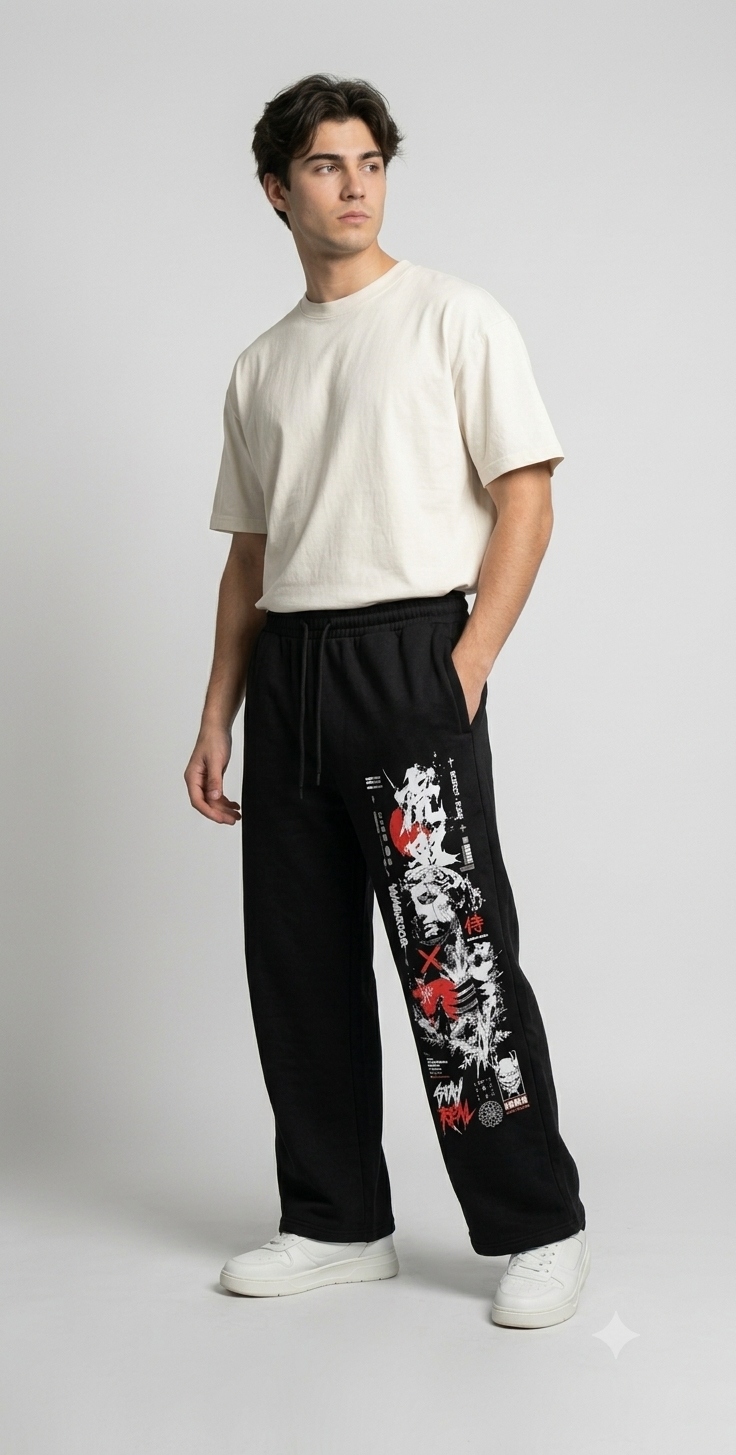 Crimson Sun Warrior Pants