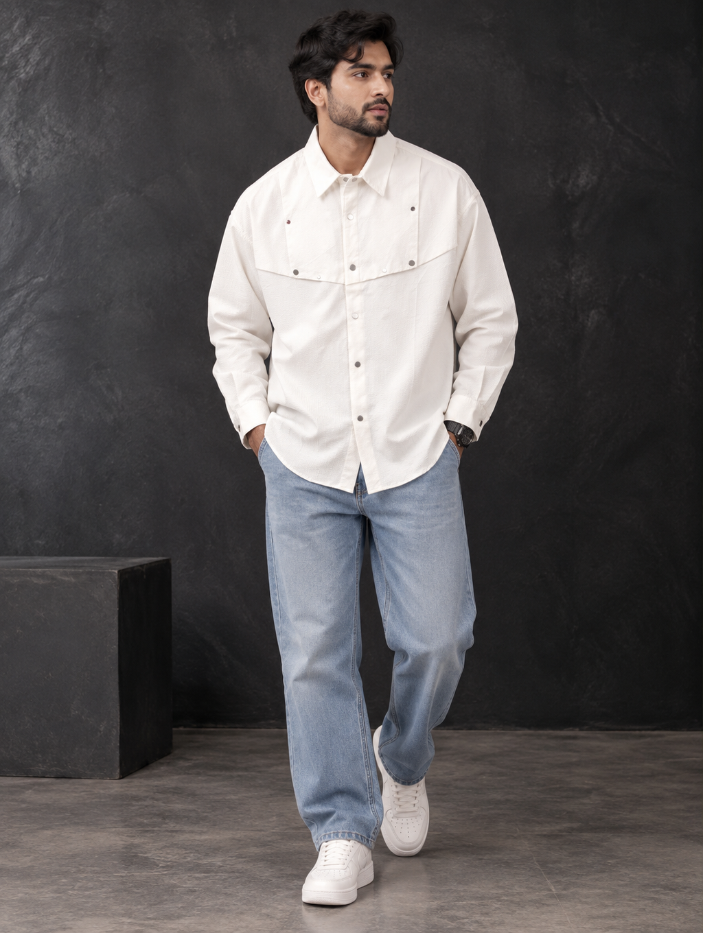 Urban Ivory Overshirt