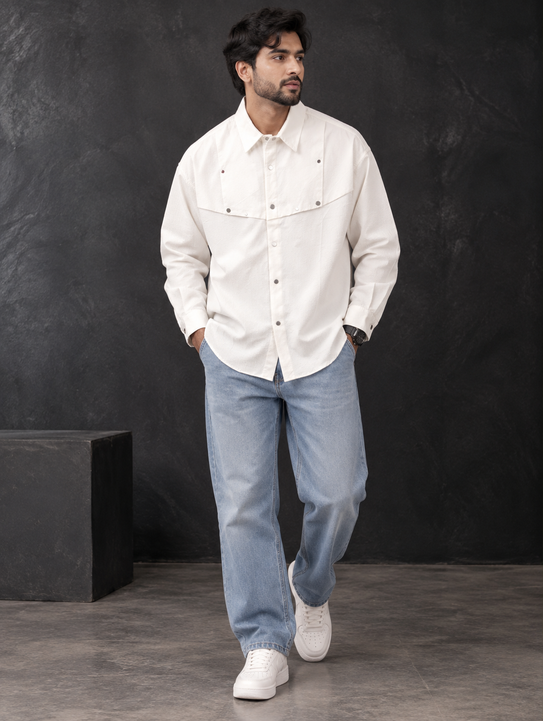 Urban Ivory Overshirt