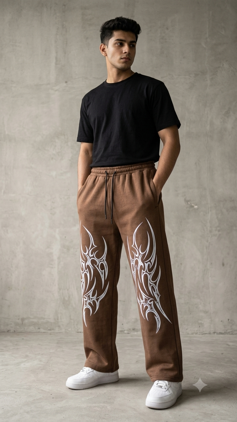 Urban Flame Baggy Pants
