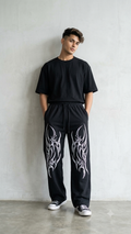 Dark Tribal Baggy Pants