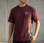 Maroon Shinobi Drop-Shoulder T-shirt