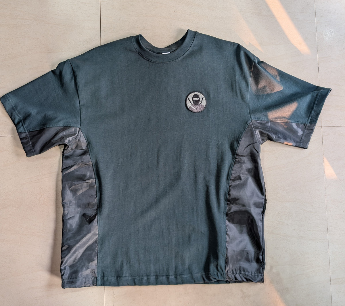 Green Shinobi Drop-Shoulder