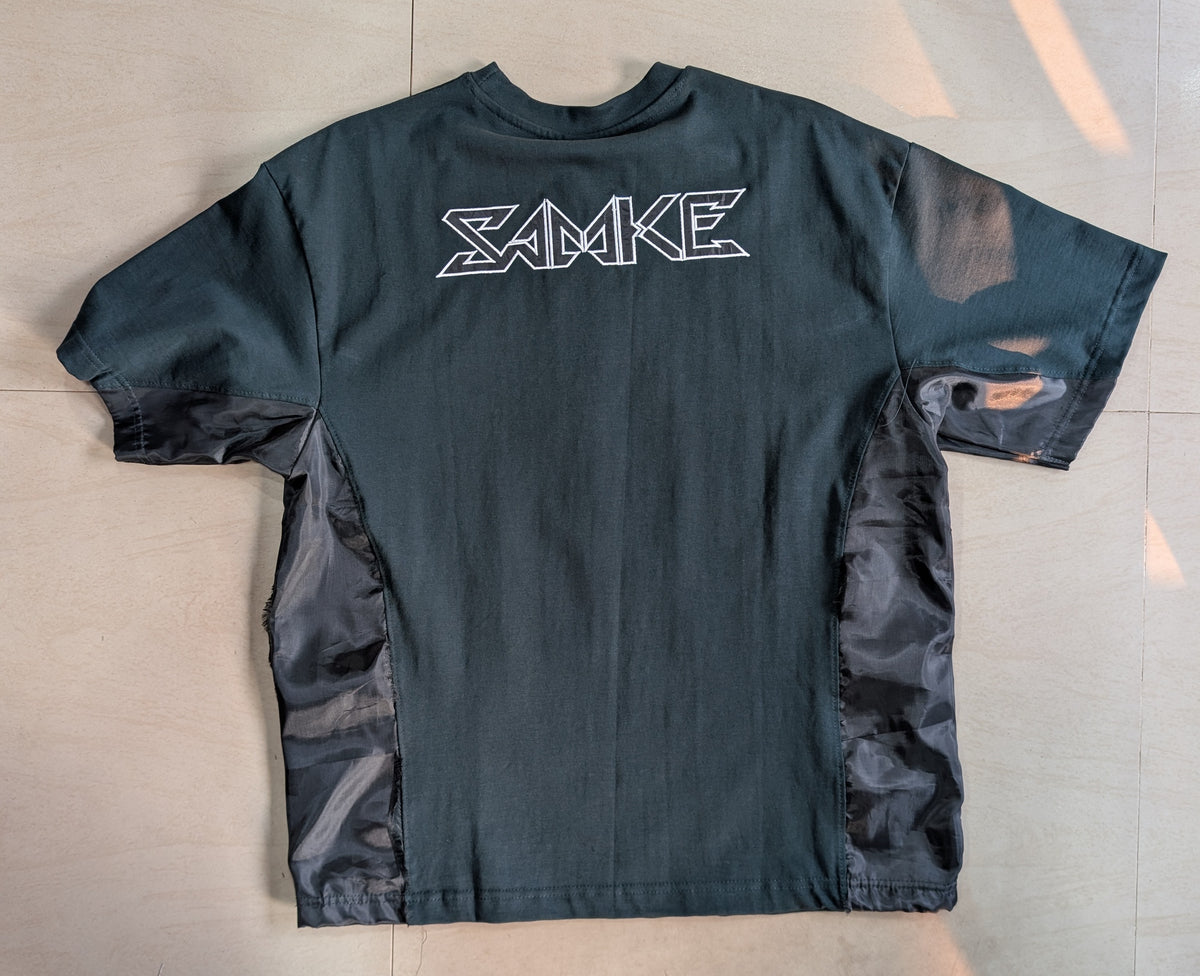 Green Shinobi Drop-Shoulder