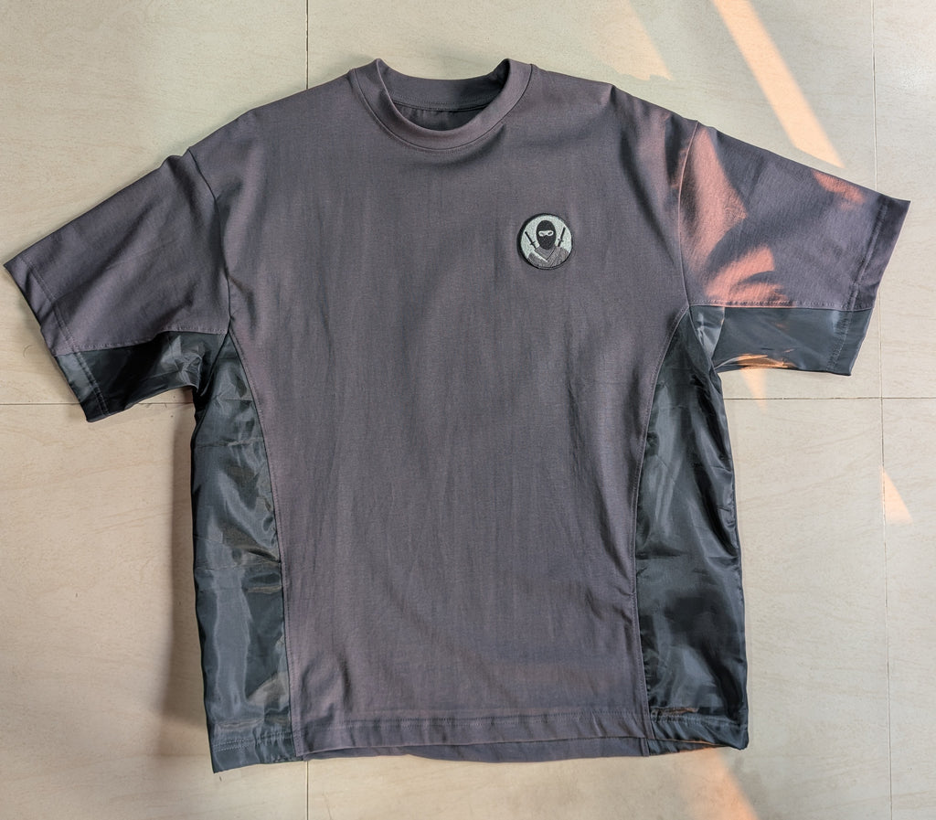 Grey Shinobi Drop-Shoulder