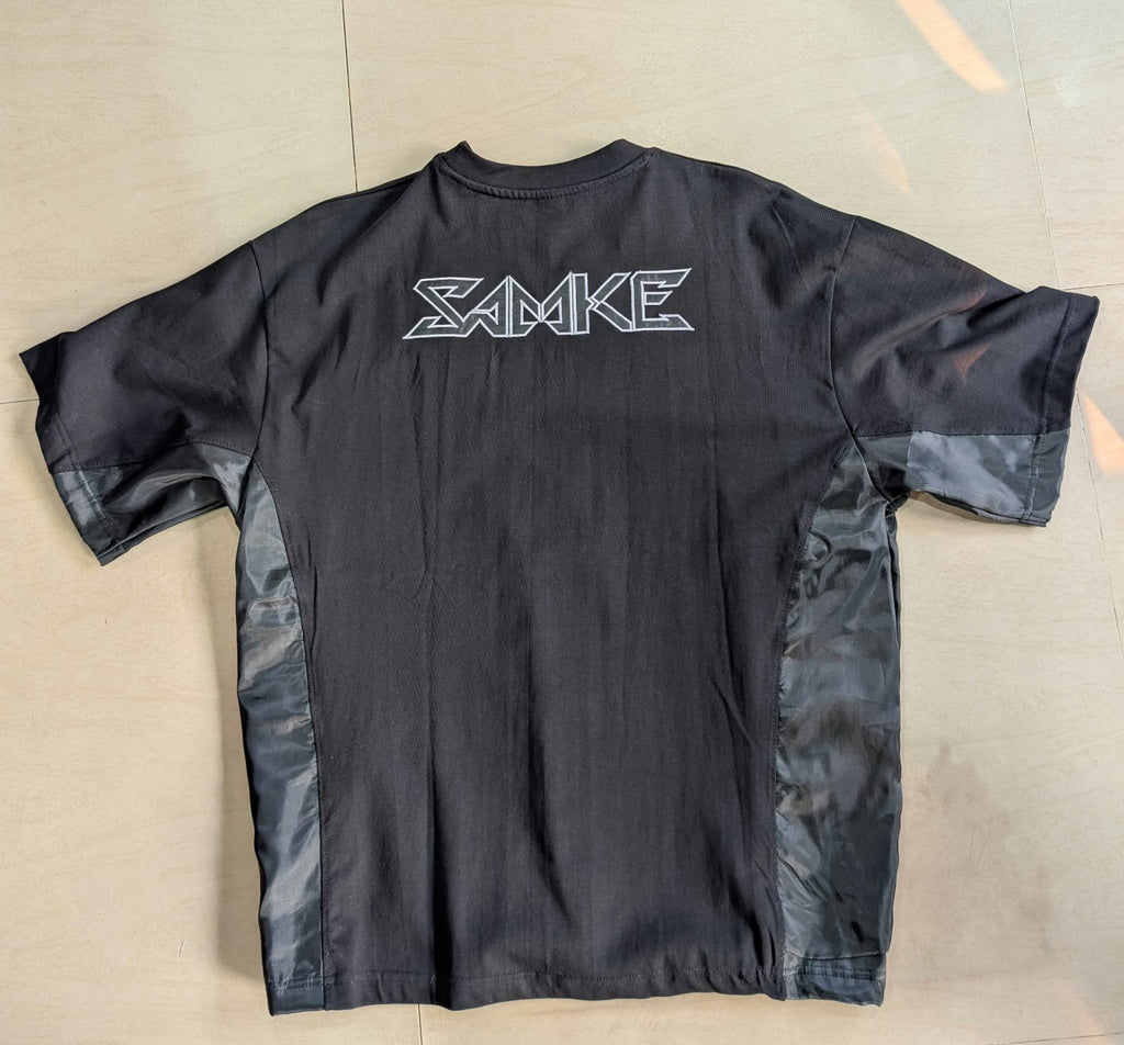Black Shinobi Drop-Shoulder